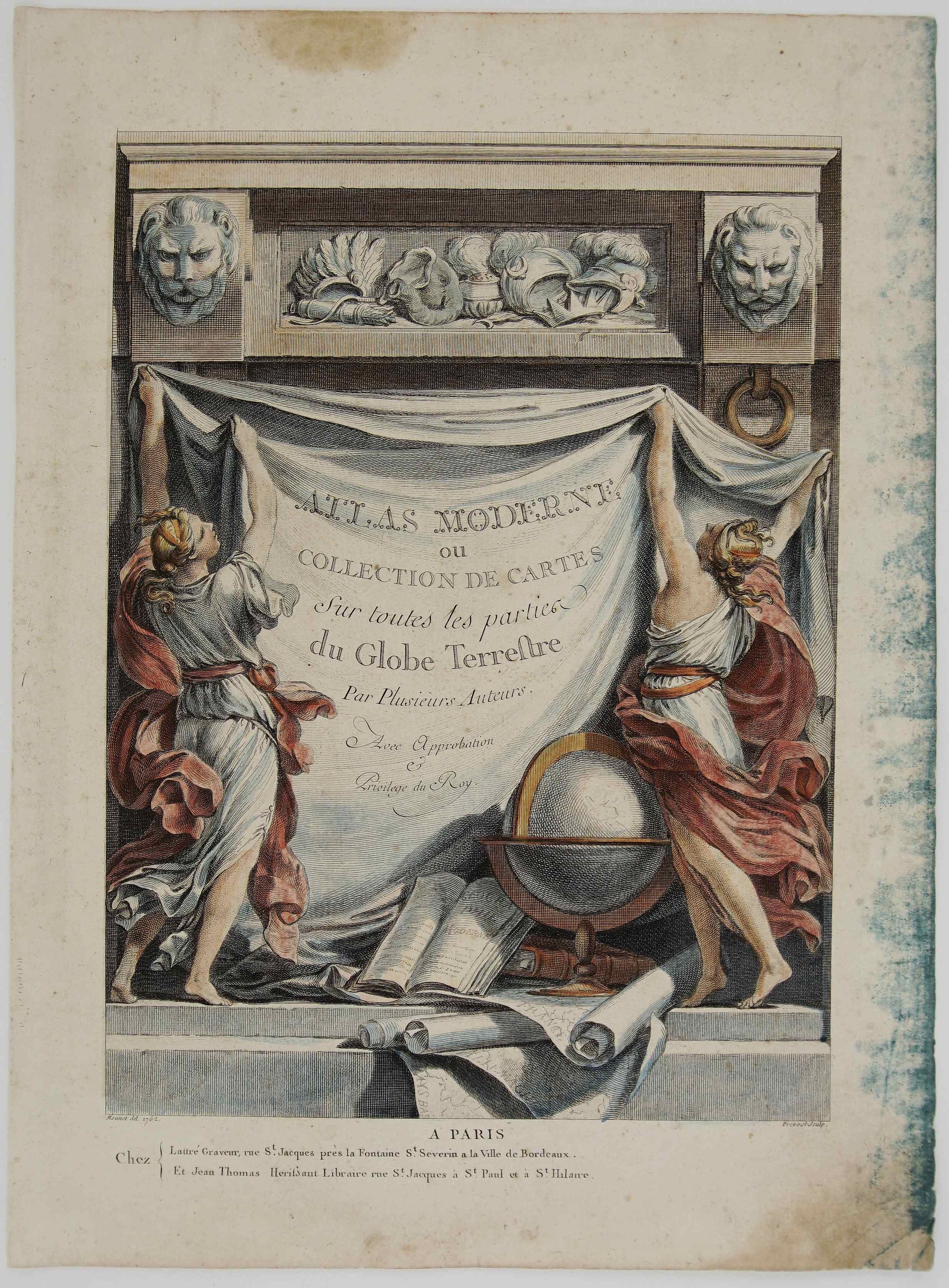 Ca 1762 J Lattre Atlas Moderne