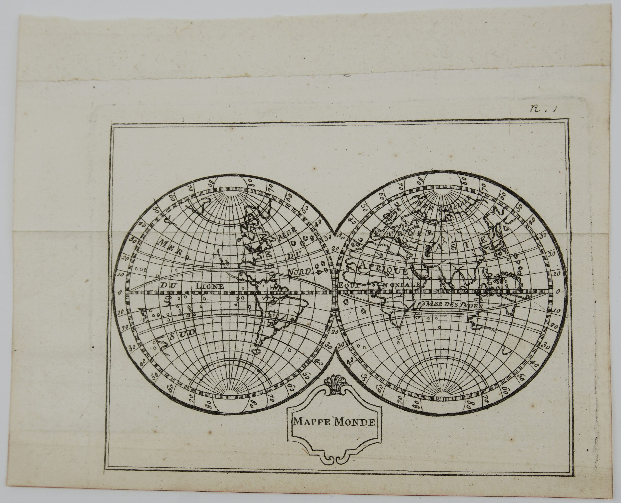 1770 - unknown - Mappe Monde