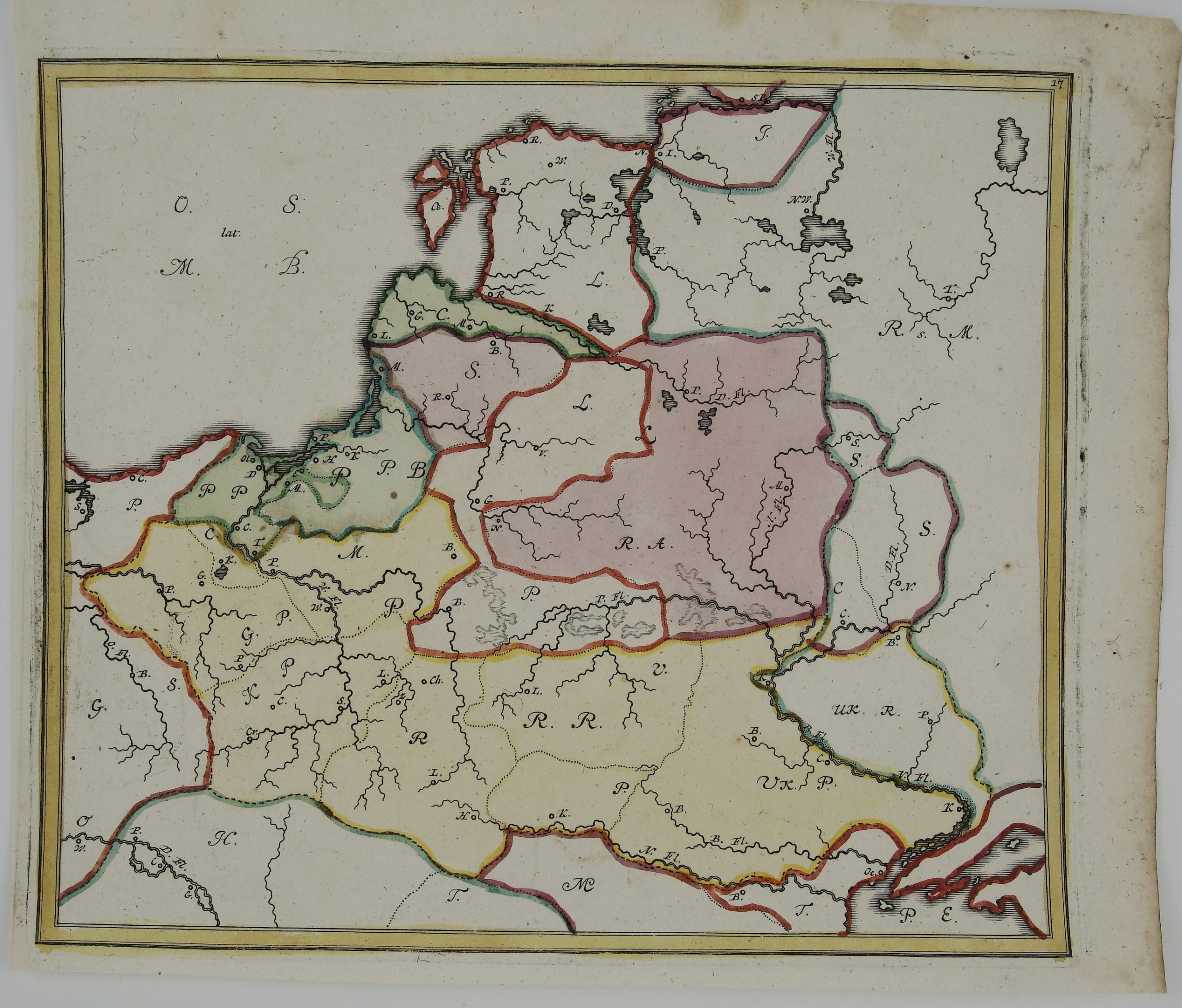 1719 - J. B. Homann - O. S. lat M. B.