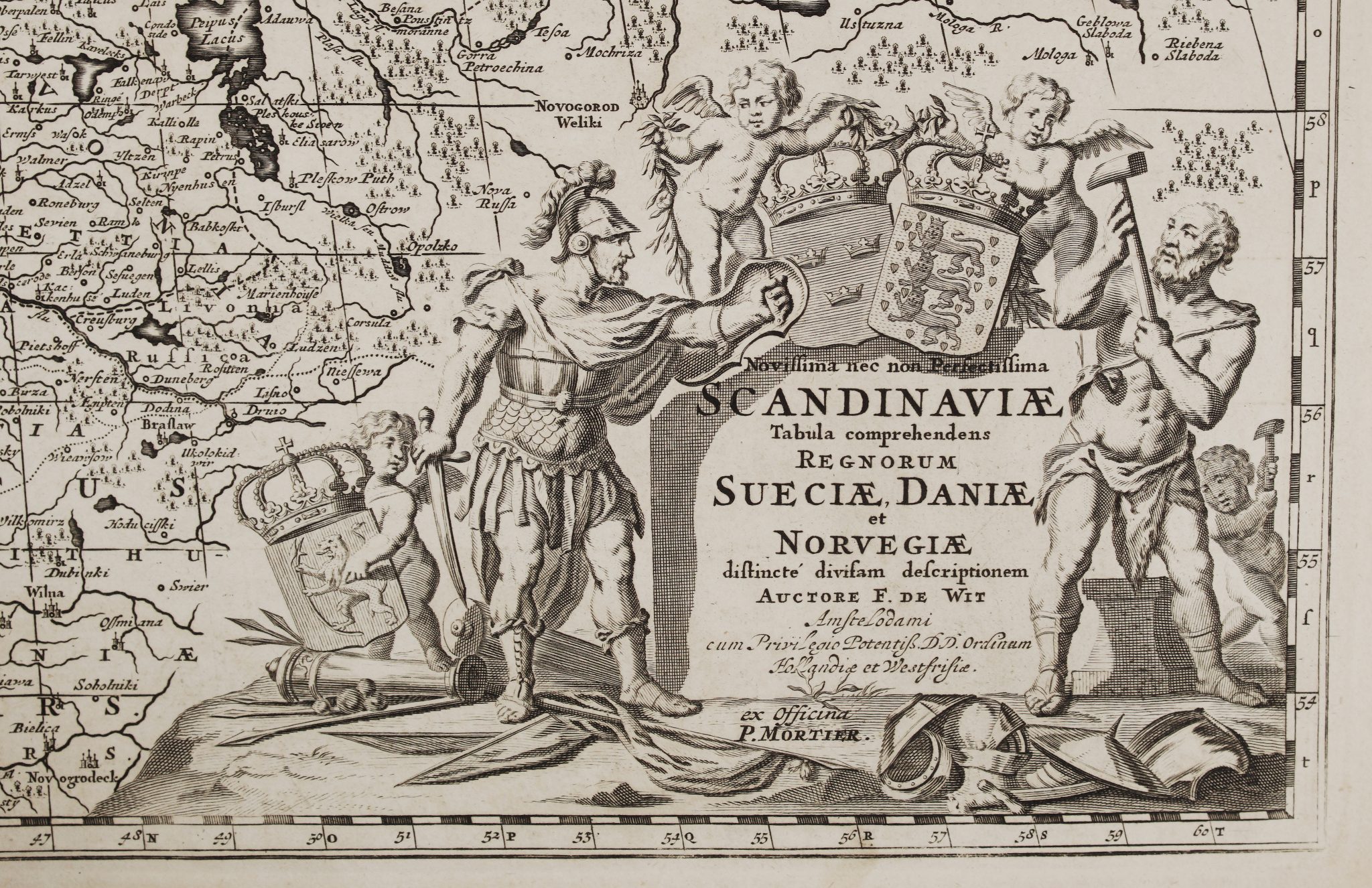 1710 - Pierre Mortier - Scandinaviae Tabula