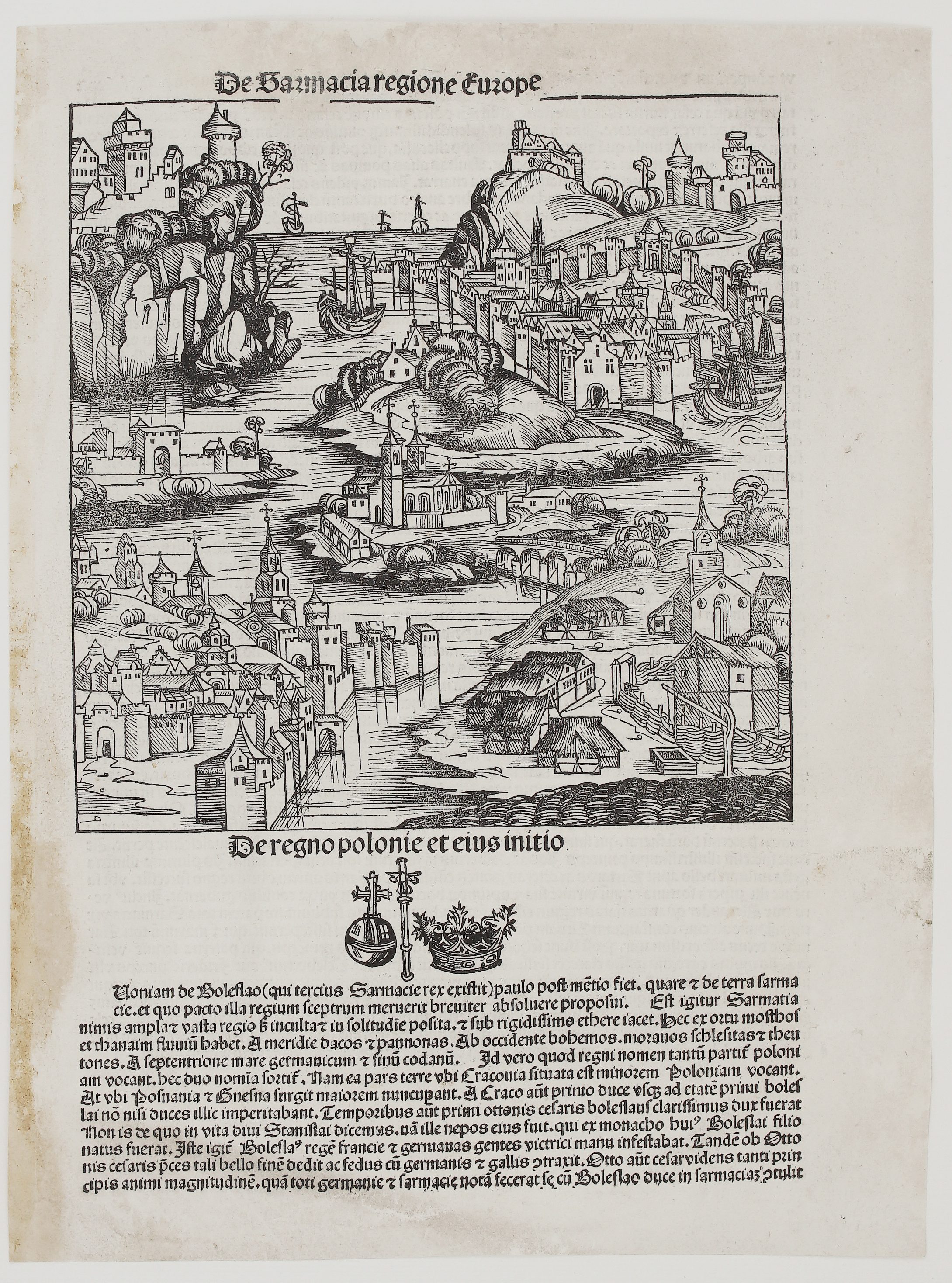 1493 - H. Schedel - De Regno Polonie 1