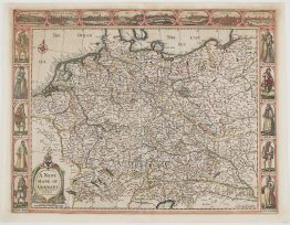 1626 – J. Speed – A Newe Mape of Germany