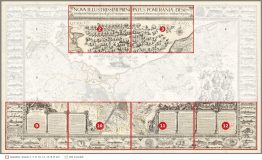 1758 – E. Lubinus – Pomeraniae Descriptio (6 sheets)